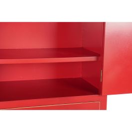 Armario Oriental DKD Home Decor Rojo 50.5 x 186.2 x 85.5 cm