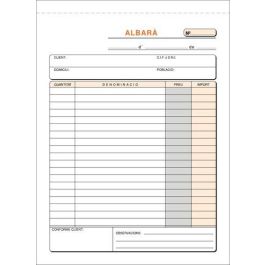 Talonario Catalan Albaranes 4º Natu Dupli Loan 10 unidades Precio: 22.58999941. SKU: B1GXAYGWE8