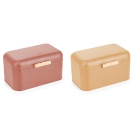 Panera Vintage DKD Home Decor Terracota Amarillo 20.7 x 15 x 30.5 cm (2 Unidades)