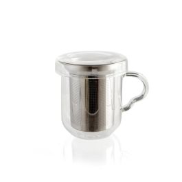 Quid Taza Serenia Vidrio con Filtro Inox, Transparente, 35 cL Precio: 10.58999986. SKU: S2702990