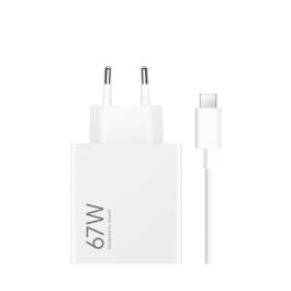 Cargador de Pared Xiaomi 67W HyperCharge Combo (Type-A)/ 1xUSB + Cable USB Tipo-C/ 67W Cargador de Pared Xiaomi 67W HyperCharge Combo (Type-A)/ 1xUSB + Cable USB Tipo-C/ 67W