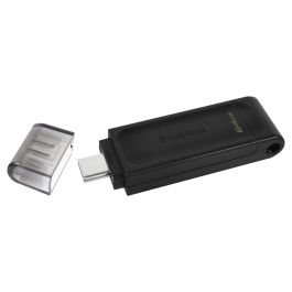 KINGSTON DT70/64GB Pendrive USB-C 64GB 3.2 Gen 1 Negro