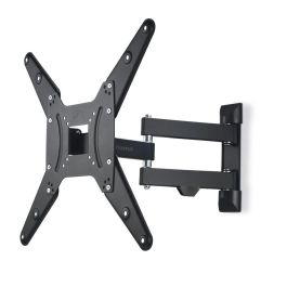 Hama Soporte Pared VESA para TV hasta 65 Pulgadas, Giratorio/Inclinable, Carga Máxima 25 kg, Gestor de Cables, Compatible con Estándares VESA hasta 400x400 Precio: 35.99000042. SKU: B1BSZ44PR4
