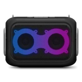 Energy Sistem Altavoz Bluetooth KaraokeStar 60W TWS Negro, 2 Micrófonos Inalámbricos, IPX4, USB, MicroSD