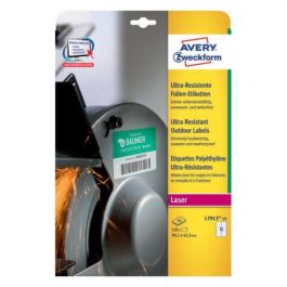 Paquete 10 Hojas Etiquetas Muy Resistentes de Polietileno Flexible-99,1 X 42,3 Mm Avery L7913-10 Precio: 30.68999956. SKU: B15YZFHBVB