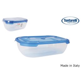 Inde Set 3 Fiambreras Rectangulares 1.15 L Nuvola Tapa Azul 21.3 x 15.1 x 6 cm (12 Cajas) Precio: 19.59000043. SKU: B1KKTSHRN5