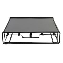 DKD Home Decor Soporte para Cápsulas Dolce Metálico Negro - 20 Cápsulas - 32x28.7x7 cm