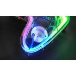 Mars Gaming MGP-C Gamepad RGB Neon Translucido, Vibración Háptica Dual, Cable USB-C Extraíble, Compatible PC Switch PS3 Android