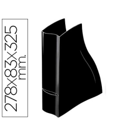 Cep Revistero Ellypse 278 x 83 x 325 mm Plástico Negro Alta Capacidad Documentos hasta 24x32cm Ecológico 278 x 83 x 325 mm Precio: 9.5000004. SKU: B1FT539N29