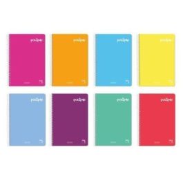 Pacsa Cuaderno Polipac Folio 80 Hojas 70 gr 4x4 mm Tapas Polipropileno Pack 5 Unidades Colores Surtidos Precio: 10.78999955. SKU: S8414698
