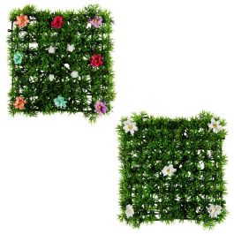 Je cherche une Idee Césped Artificial 25x25 cm Modelos Surtidos: Flores Blancas o de Colores