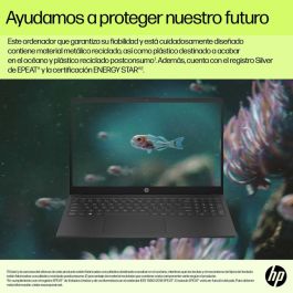 HP 15-fd0035ns Intel® Core™ i3 i3-N305 Portátil 39,6 cm (15.6") Full HD 8 GB DDR4-SDRAM 256 GB SSD Wi-Fi 6E (802.11ax) Windows 11 Home Blanco