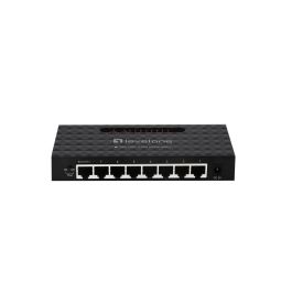 Level One GEU-0821 Switch de Red 8 puertos Gigabit Ethernet de Plástico