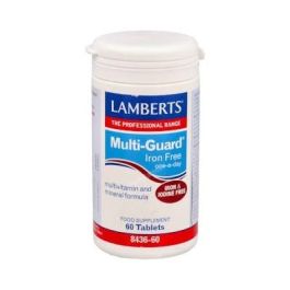 LAMBERTS Multi-Guard Iron Free, Complejo Multivitamínico Sin Hierro para Defensa Natural y Energía, 60 Comprimidos Precio: 24.4999997. SKU: B1AZPZ4ZKW