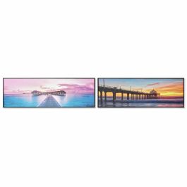 Cuadro Mediterraneo DKD Home Decor Multicolor 3.5 x 45 x 140 cm (2 Unidades) Precio: 33.4999995. SKU: B1EGCYTKED