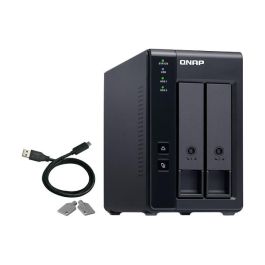 QNAP TR-002 Unidad de Disco Múltiple Negro