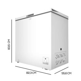 Cecotec Congelador horizontal Bolero CoolMarket Chest 199 L blanco clase E inverter