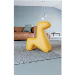 Alessi UNS07 Asiento de diseño Doraff en forma de jirafa, polietileno, para niños Alessi UNS07 Asiento de diseño Doraff en forma de jirafa, polietileno, para niños