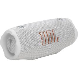 JBL JBLCHARGE6WHT Altavoz Bluetooth Charge 6 Blanco 45W, AI Sound Boost, 28h batería, resistente agua y polvo, power bank