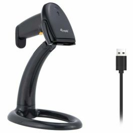 Equip Scanner Codigo de Barras USB 1D con Soporte Incluido