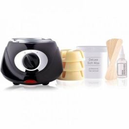 DEPILADORA DE CERA RÍO BEAUTY TOTAL BODY WAXING - CALENTADOR TAMAÑO COMPACTO CON CALENTAMIENTO RÁPIDO - INCLUYE CERA / BANDAS / ESPÁTULAS