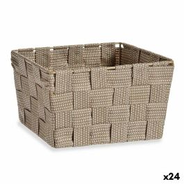 Cesta Kipit A3-6878 Marrón Tela 15 x 11 x 20 cm Trenzada (24 Unidades) Precio: 46.49999992. SKU: S3617772