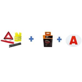 Htc Equipement HTC3513766118287 Pack Seguridad Conductores Jóvenes - Kit: Chaleco, Triángulo, Transmisor FM, Disco Electrostático Precio: 33.4999995. SKU: B158DG4PMN