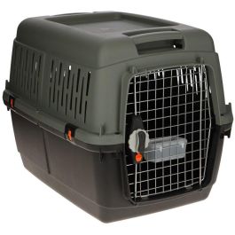 Kerbl KER4018653254127 Caja de transporte para mascotas, Gris/verde, 70 × 50 × 51,5 cm Precio: 64.49999985. SKU: B18HK5KM2S