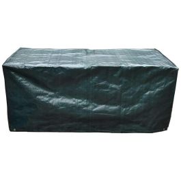 Altadex Funda de protección para mesa y sillas 143x225x90cm, poliéstes 240g/m², impermeable y transpirable, interior/exterior