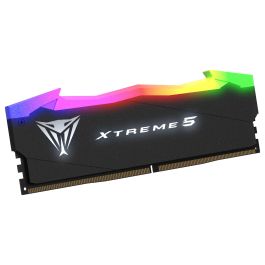 Patriot Viper Xtreme 5 RGB 48GB (2x24GB) DDR5 7600MHz CL36 DIMM PVXR548G76C36K - Memoria RAM con disipador y luz multicolor