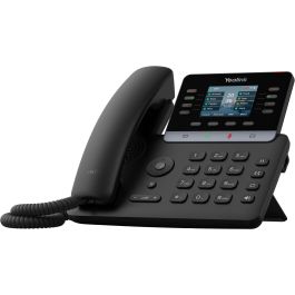 Yealink SIP-T73U Teléfono VoIP Negro Escritorio Pantalla LCD 2.8" 12 Cuentas VoIP PoE