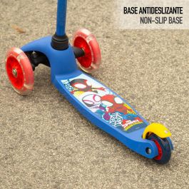 Patinete Scooter Spidey Goma Metal Plástico
