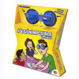 Bizak 63200070 Juego de Mesa Visión Imposible: Desafía tus sentidos con gafas que voltean la vista. Retos divertidos para +8 años