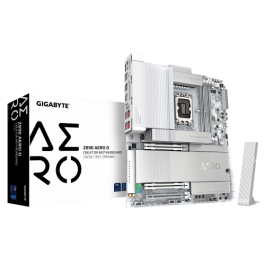GIGABYTE Z890 AERO D Placa Base - Compatible con CPUs Intel Core Ultra (Serie 2), VRM de 16+1+2 fases, hasta 9500MHz DDR5 (OC), PCIe 5.0 M.2, Wi-Fi 7, Thunderbolt 5 GIGABYTE Z890 AERO D Placa Base - Compatible con CPUs Intel Core Ultra (Serie 2), VRM de 16+1+2 fases, hasta 9500MHz DDR5 (OC), PCIe 5.0 M.2, Wi-Fi 7, Thunderbolt 5