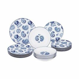 Vajilla Santa Clara Noia 18 Piezas Porcelana Redonda (2 Unidades) Vajilla Santa Clara Noia 18 Piezas Porcelana Redonda (2 Unidades)