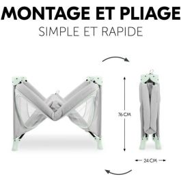 Hauck HAU1731647258466 Cuna de viaje Dream N Play Plus 60x120 cm Desde el nacimiento Plegable Azul polvoriento