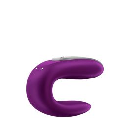 Satisfyer Double fun vibrador parejas violeta bluetooth app