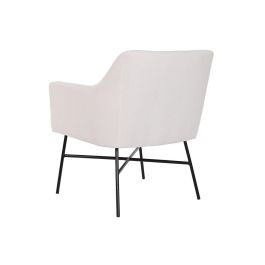 Sillon Scandi DKD Home Decor Greige Negro 62 x 75 x 66 cm