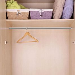 Cintacor Soporte Armario Terminal Ovalado Blanco 2 Unidades para Barra 15x25mm