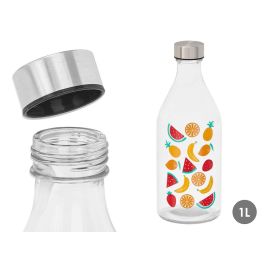Botella Tapon Acero Frutas 1000Ml Vivalto 9X25CM (12 Unidades) Precio: 30.79000001. SKU: B12TJ5GQ7Z