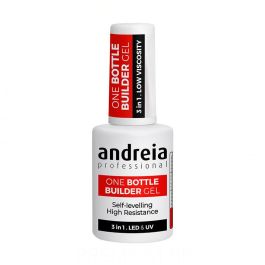 Andreia One Bottle Builder Gel 3 en 1 Soft White Baja Viscosidad Autonivelante Resistencia LED/UV con Pincel Precio: 7.88999981. SKU: S4257155