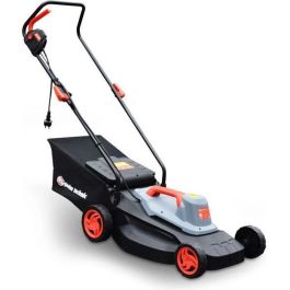 Elem Garden Technic Cortacésped Eléctrico 1800W, 40cm Ancho Corte, Recogedor 40L, Altura de Corte 25-75mm
