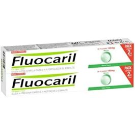 Fluocaril BI-FLUORÉ Pasta de Dientes Menta 145mg Flúor, Dentífrico Prevención Caries, Pack 2 x 75ml Precio: 5.50000055. SKU: S05102686