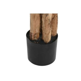 DKD Home Decor Planta Bananero para Terraza y Jardín con Tratamiento UV Desmontable de PE y Cemento Verde Marrón 90x90x290 cm DKD Home Decor Planta Bananero para Terraza y Jardín con Tratamiento UV Desmontable de PE y Cemento Verde Marrón 90x90x290 cm