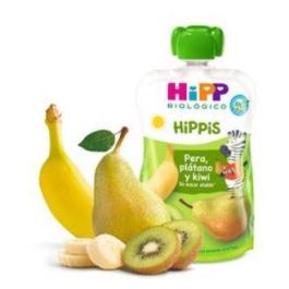 HIPP Pouches de Kiwi, Pera y Plátano Bebibles 100g Bio para Bebés +6 Meses, Sin Azúcar Añadido Precio: 2.4999997. SKU: B1H87TE95L