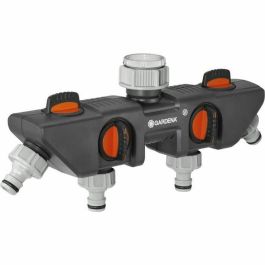 Gardena 8194-20 Selector de 4 circuitos para tomas 20/27 y 26/34 con 4 salidas ajustables y posibilidad de conectar 4 programadores Precio: 47.49999958. SKU: B19YKN8DVG