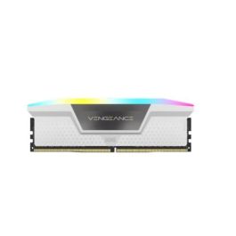 Corsair Memoria DDR5 Vengeance RGB 32GB (2x16GB) 6400MHz CL36-48-48 Blanco CMH32GX5M2B6400Z36W