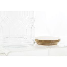 Bote Basicos DKD Home Decor Transparente Natural 13.6 x 18.7 x 13.6 cm (12 Unidades) Bote Basicos DKD Home Decor Transparente Natural 13.6 x 18.7 x 13.6 cm (12 Unidades)