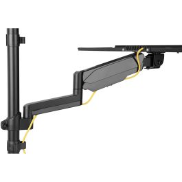 Digitus DA-90372 Estación de Trabajo Flexible para Bipedestación/Sentado Montaje en Pared, Monitor Único, 8 kg