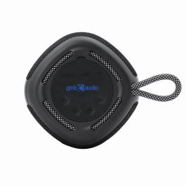 Altavoz Bluetooth GEMBIRD SPK-BT-LED-03-BK Negro 5 W